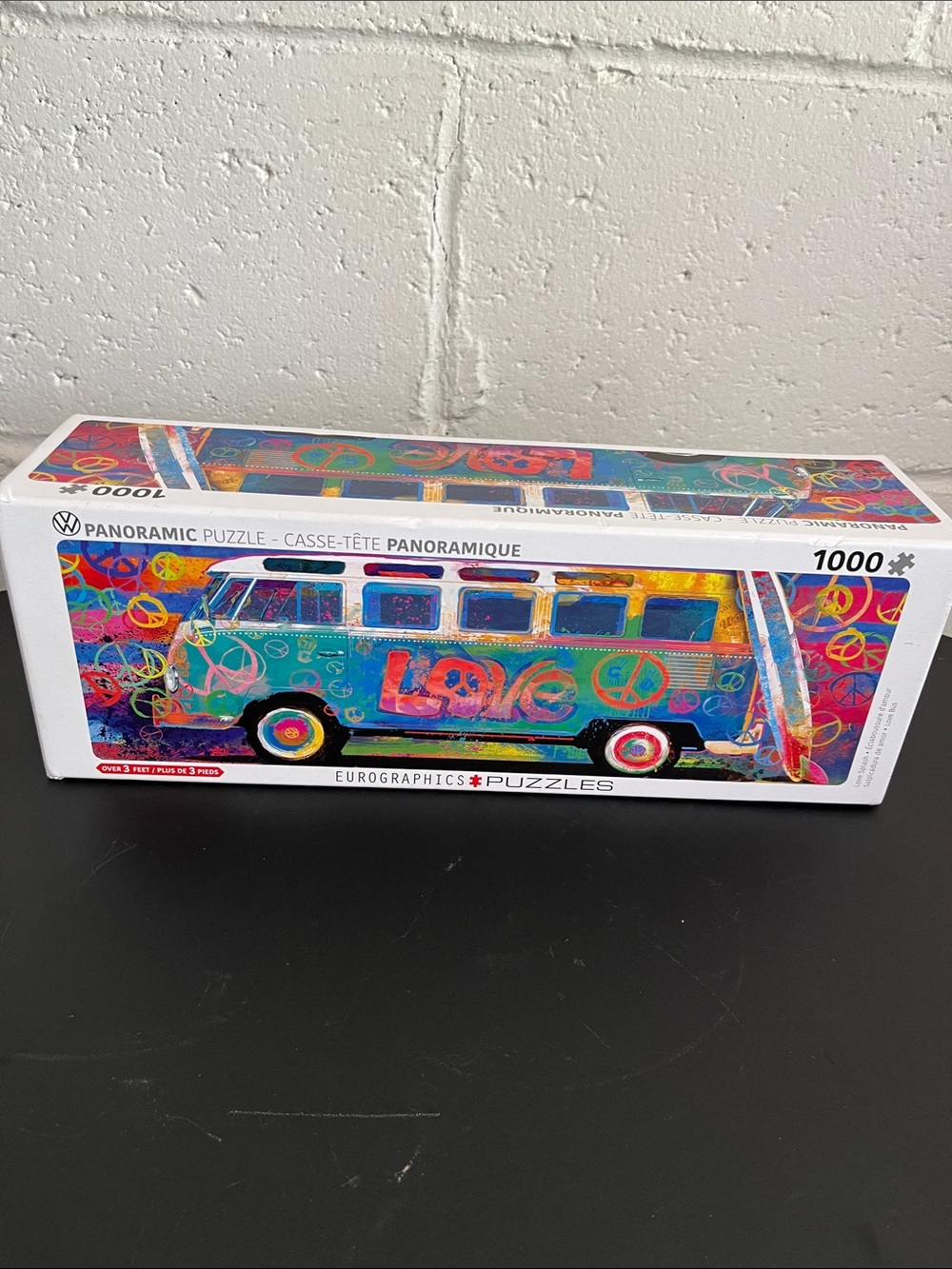 Eurographics Puzzles ‘Love' VW Bus 1000-Piece Panoramic Puzzle